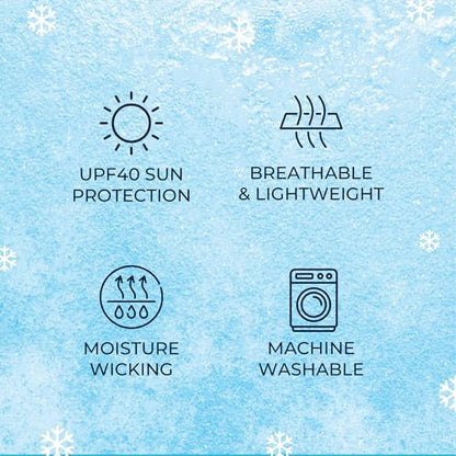 SHAKEitCOOL Original Cooling Towel – Soft, Lightweight, Heat Relief – Perfect for Biking, Running, Yoga, Gym, Gardening – DeepDive - color: Deepdive