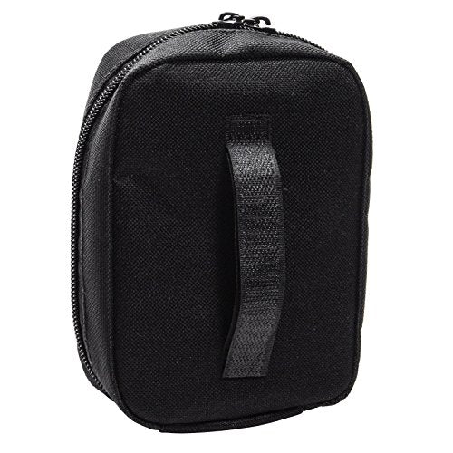 MFASCO Boy Scout Personal First Aid Kit-Compact Black Pouch Attaches to Belt or Bag, Scout-Compliant Supplies, Meets BSA Standards - Mini Emergency Kit for Travel, Hiking, Camping, Outdoor Use 6x4x2.5