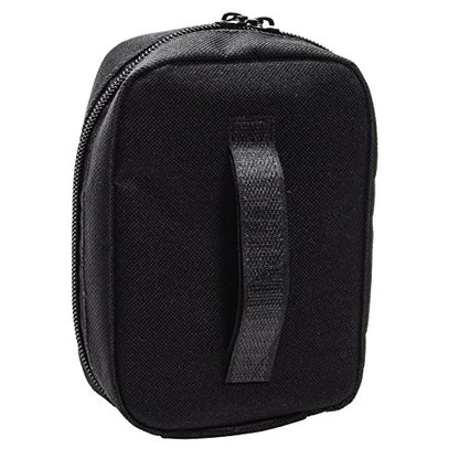 MFASCO Boy Scout Personal First Aid Kit-Compact Black Pouch Attaches to Belt or Bag, Scout-Compliant Supplies, Meets BSA Standards - Mini Emergency Kit for Travel, Hiking, Camping, Outdoor Use 6x4x2.5