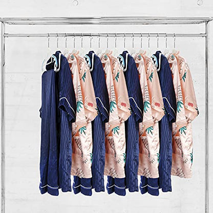 Tinfol Dry Wet Hangers - Space Saving Clothes Hanger, 30pc Plastic Suit Hangers with Non-Slip Pads Clothes - Heavy Duty Hanger Perfect for Cloth, Underwear, Pants, Shirts and Sweaters - color: White, size: 30 Pack