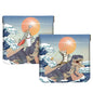 2Pcs PU Leather Small Squeeze Coin Purse Pouch Mini coin Bag Unique And Cute Wallet Cosmetic Bags Change Bag For Women Girls Men Cat and Dinosaur - color: Cat and Dinosaur