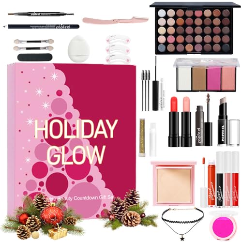 Makeup Kit for Women Full Kit, All-in-one Makeup Set, Include Eyeshadow Palette, Lip Gloss Set, Concealer, Mascara, Blush