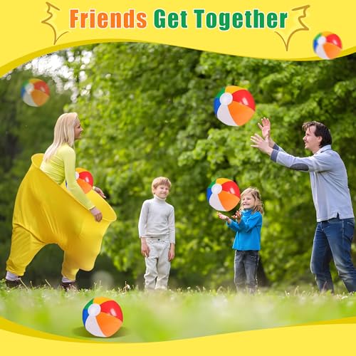 Granny Pants Outdoor Game Set, 4 Giant Pants with 16 Bouncy Balls & 4 Pumps, Funny Yard Toss Relay Game for Teens & Adults, Outdoor Party Game for BBQ, Picnic, Family Reunion & Team Building