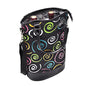 Tirrinia Insulated Wine Gift carrier Tote - Travel Padded 2 Bottle Wine/Champagne Cooler Bag with Handle and Adjustable Shoulder Strap, Great Wine Lover Gift, SPIRAL - color: Spiral
