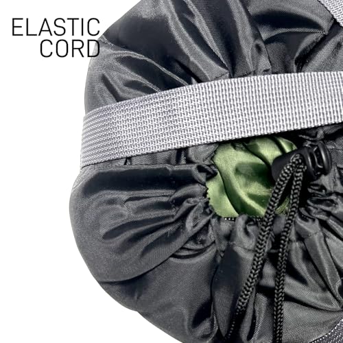 Compression Stuff Sack for Sleeping Bag, 11L/15L/20L/30L/40L Space Saving Storage Bags for Travel, Lightweight Waterproof Organizer for Camping Hiking Backpacking - size: 15L