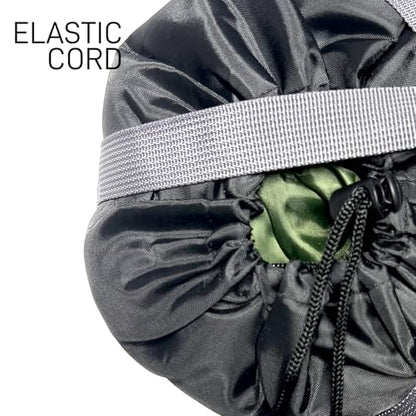 Compression Stuff Sack for Sleeping Bag, 11L/15L/20L/30L/40L Space Saving Storage Bags for Travel, Lightweight Waterproof Organizer for Camping Hiking Backpacking - size: 15L