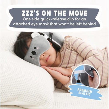 ecoZen Lifestyle Neck Pillow with Eye Mask (Koala) - color: Koala