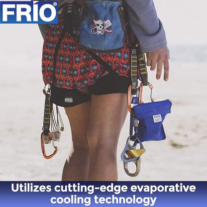 FRIO Cooling Wallet - Insulin Cooler for 45+ Hours of Stress Free On The Go - Blue - XL - color: Blue, size: XL