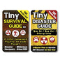 Tiny Survival Guide – Micro EDC Emergency Preparedness Pocket Handbook for Camping, Hiking, Bushcraft, SAS & First Aid – Fits Wallet, Bug Out Bag or Glove Box - style: 1 Survival Guide + 1 Disaster Guide