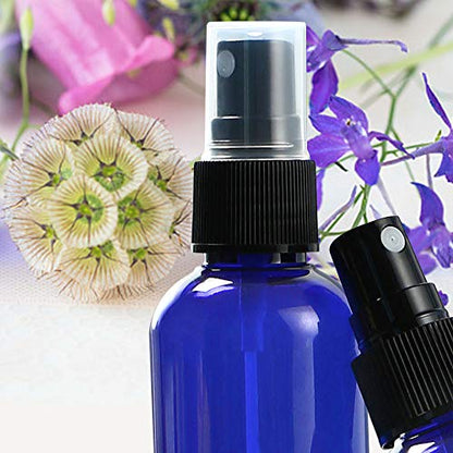 Wedama Spray Bottle, 2 oz Fine Mist Glass Spray Bottles, Little Refillable Liquid Containers for Watering Flowers Cleaning (16 Pack, Blue) - color: Blue, size: 2 Ounce (Pack of 16)
