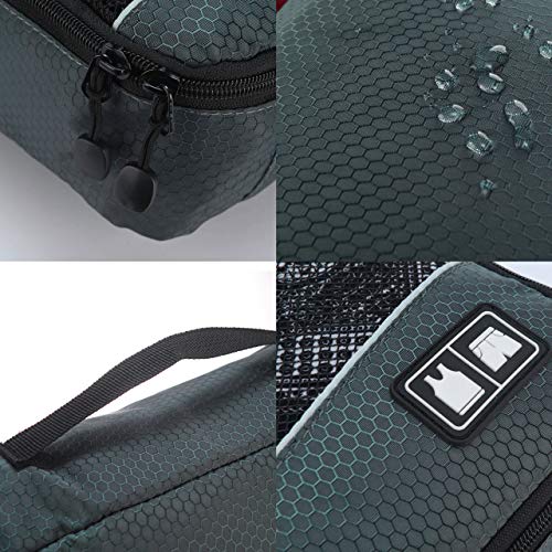 Packing Cubes Luggage Bags Organizer Durable Travel Accessories With Clothing Label - color: 8 set - Grey/Rose
