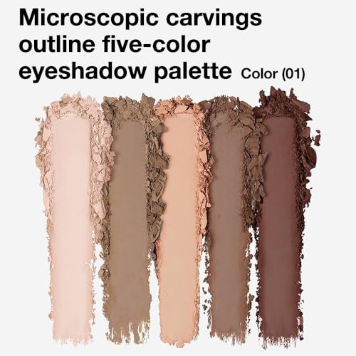 Matte Eyeshadow Palette, Nude Neutral Brown Eye Shadow, Beige Taupe Coffee Eyeshadow, Soft Blendable Natural Makeup, Long Lasting Waterproof Eyeshadow for Daily Office Smokey Look, Sombra de Ojos 01 - color: B01