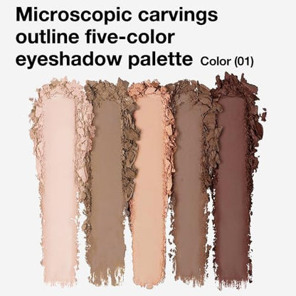 Matte Eyeshadow Palette, Nude Neutral Brown Eye Shadow, Beige Taupe Coffee Eyeshadow, Soft Blendable Natural Makeup, Long Lasting Waterproof Eyeshadow for Daily Office Smokey Look, Sombra de Ojos 01 - color: B01