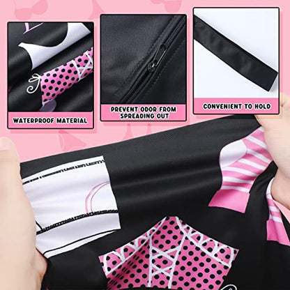 Shappy 2 Pack Large Travel Laundry Bags, Large Wet Dry Waterproof Dirty Clothes Bag for Suitcase, Swimsuit Beach Gym College Dorm Wet Bag(Dress Style) - style: Dress Style