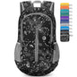 ZOMAKE Ultra Lightweight Packable Backpack 25L - Foldable Hiking Backpacks Water Resistant Small Folding Daypack for Travel(Starry sky print) - color: Starry Sky Print