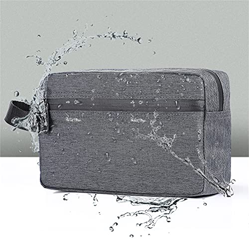 Etercycle Toiletry Bag for Men, Portable Travel Toiletry Organizer Bag,Shaving Bag for Toiletries Accessories (Deep gray) - color: Deep gray
