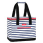 SCOUT The Stiff One - Large, Soft, Lightweight, Insulated Cooler with Hard Bottom, Beach, Family, Travel, Picnic Cooler - color: Ship Shape
