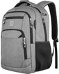 Volher Laptop Backpack,Business Travel Anti Theft Slim Durable Laptops Backpack,Water Resistant College Computer Bag for Women & Men Fits 15.6 Inch Laptop and Notebook - Grey - color: Grey, size: 15.6 Inch, style: Laptop