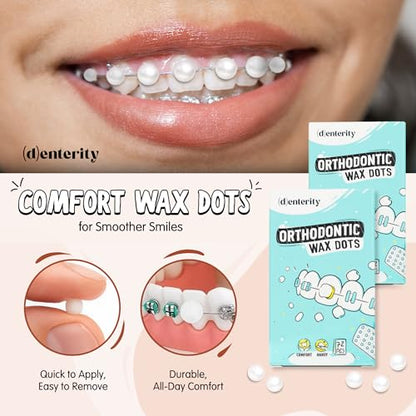 Braces Care Essentials with Sonic Toothbrush, Orthodontic Wax and Floss Picks for Daily Braces Cleaning and Comfort for Kids, Teens and Adults