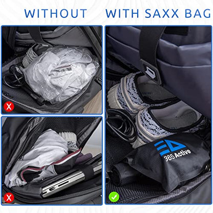 Wet & Dry Bag for Swimsuit, Gym Clothes; Smell Proof Small Gym Bag; Reusable Compression Swim Bag, Travel Laundry Bag; Isolate Wet Clothes, Remove Odor