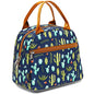 FlowFly Insulated Lunch Cooler Bag - Tote Bag Organizer for Women/Men, Cactus - color: Cactus