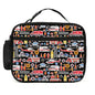 Police Car Lunch Bag Insulated Reusable Lunch Box Cooler Thermal Tote Bag For Teenage Boys Girls School Beach - color: Police Car
