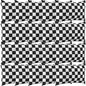 Eccliy 20 Pcs Checkered Makeup Bag Checkered Cosmetic Bag Canvas Gifts Accessories for Women Toiletry Pouch with Zipper Gift Bags for Team Party - size: 8 x 5 Inch, style: Checkered