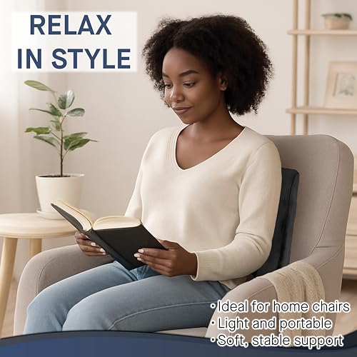 Samsonite Lumbar Support Pillow Mid and Lower Back with Cooling – Office Chair Back Cushion, Gaming Chair, Desk Chair, Car Seat Lumbar, Work from Home Office Accessories, Black with Cooling - color: Black With Cooling Gel