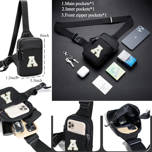 Mini Sling Bag for Men Crossbody,Small Chest Bag Casual Trendy Waterproof Lightweight Phone Crossover Daypack - color: Small Sling Bag-e