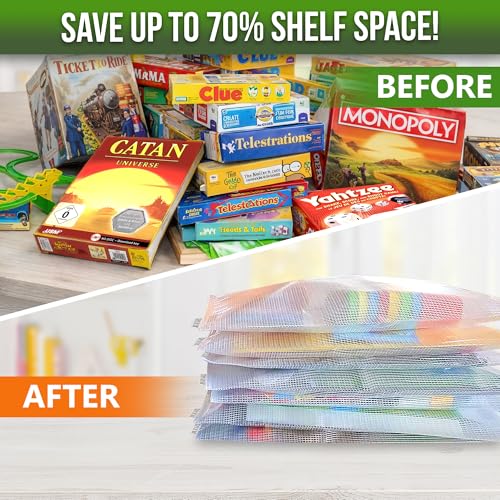 10 Pack Large Mesh Zipper Pouch B4 (12x15in) - Game Bags for Puzzle and Toy Storage Bags - Board Game Storage Zip Plastic Mesh Bags for Toys & Playroom Organization and Storage Zippered Pouches Folder - size: 10 Pack B4