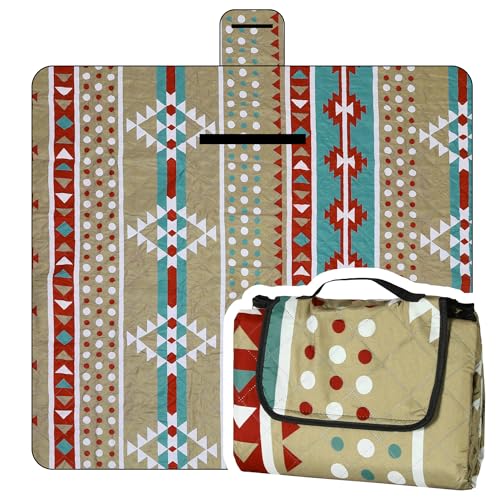 Dimatic Cute Picnic Blankets 78"x78" Extra Large Beach Blankets Waterproof Sand Proof Foldable Portable for Outdoor Family Camping - color: Maple Leaf