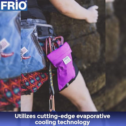 FRIO Cooling Wallet - Insulin Cooler for 45+ Hours of Stress Free On The Go - Purple - Large - color: Purple, size: Large
