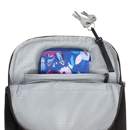 Travelon Anti-Theft Runways Compact Backpack - color: Smoke