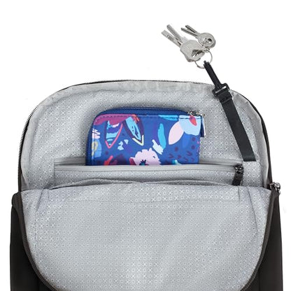 Travelon Anti-Theft Runways Compact Backpack - color: Smoke