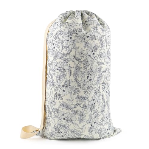Laundry Bag, Dirty Backpack Laundry Bag For College Travel Laundromat Apartment, With Handles 29" X 18" (Vegetable Print) - color: Vegetable Print