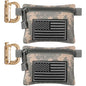 FRTKK 2 Pack Tactical Compact EDC Pouches Military Molle Utility Pouch Accessories Organizer Pouch Coin Purse Keychain Pocket Credit Card Holder Waist Pack - color: ACU 3