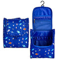 Remobia Hicol Cute Cartoon Hanging Kids Toiletry Bag Children Travel Cosmetic Makeup Organizer Wash Bag Shower bag Over Night Bag Camping Shaving Kit Bag for Boys & Girls (Astronaut) - color: Astronaut