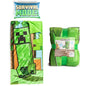 Jay Franco Kids Slumber Bag and Pillow - 54 x 27 Inch Comfy Indoor Sleeping Bag for School and Sleepovers, 2 Piece Set, Green - Minecraft - color: Green - Minecraft