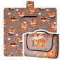 Dimatic Cute Picnic Blankets 78"x78" Extra Large Beach Blankets Waterproof Sand Proof Foldable Portable for Outdoor Family Camping - color: Dancing Tiger