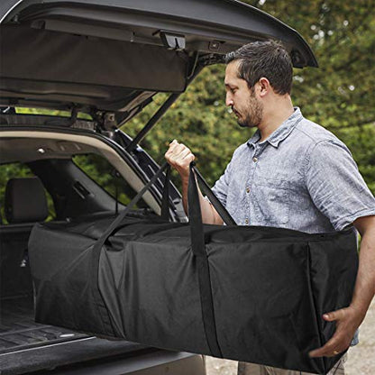 Sports Duffle Bag - Extra Large Travel Duffel Luggage Bag with Upgrade Zipper, Sturdy & Water Resistant, Black (Black 47inch 2Pack) - size: 47" x 13.7" x 17.5" 2Pack