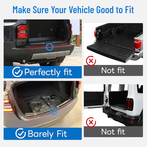 Generic Car Tail Table Portable Tailgate Camping Table for Cars, Vans & SUVs | Folding Outdoor Vehicle Table for Camping, Road Trips, Tailgating, and On-The-Go Workspaces