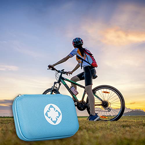 Small-Waterproof Car First-Aid Kit Emergency-Kit - Blue 273Piece Camping Equipment for Camping Hiking Home Travel YIDERBO - style: Blue-273Pcs