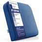 ComfySure Extra Large Wheelchair Seat Cushion - Firm Memory Foam Chair Pad for Wheelchair, Recliner, Office, Car & Bariatric Overweight Users 19”x17”x3” - color: Navy