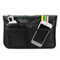 Wrapables® Unisex Bag Insert Organizer, Travel Bag Organizer - Black - color: Black