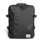 New Business Trip Backpack 21L Flight Approved Carry on Daypack 15-inch Laptop Notebook, Travel Commute Gym Sport, All Black - color: G-black
