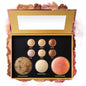 K'APEINE All-in-One Makeup Palette, 9 Colors Neutral Baked Face Kit with Eyeshadow, Blush, Highlighter & Contour | Everyday Nude Matte Shimmer Finish for Women - 01# - color: Golden Holiday (9 Colors)