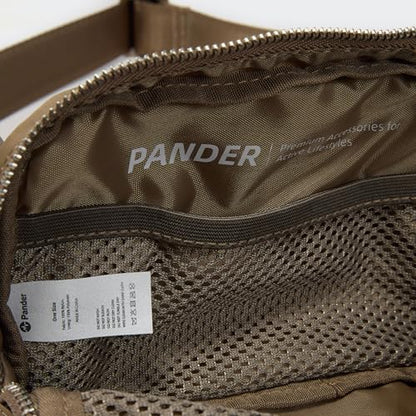 Pander Everywhere Belt Bag for Women, Fashion Waist Packs, Crossbody Bags with Adjustable Strap (Gray Brown) - color: Gray Brown