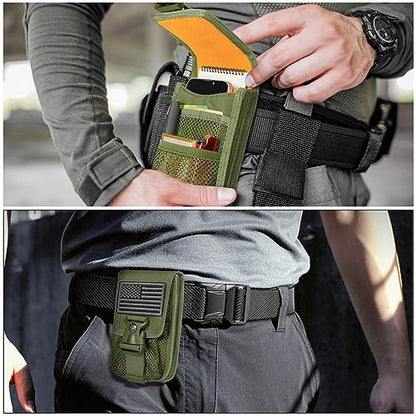 SOWHUP Tactical Molle Pouch Cell Phone Pouch Holster Small Utility EDC Pouch Gadget Organizer Bag - color: Army Green3