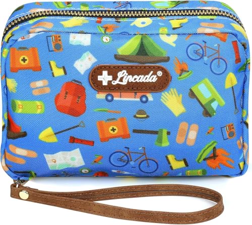 Portable Travel First Aid Kit for Kids and Adults, 143 Pieces All-Purpose Emergency First Aid Kit for Home, Car, Diaper Bag, Survival, Camping, Hiking, and More - color: Multicolored