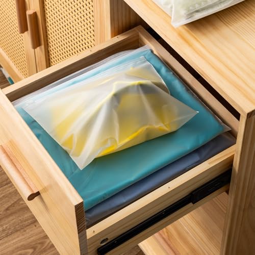 14x12 Inch Frosted Zipper Bags for Clothes, 25pcs Shipping Bags without Vent Holes for Packaging T-Shirt Swimsuit Bikini Bathing Suit Plastic for Small Business 3 Mil - size: 25Pcs-14x12 Inch